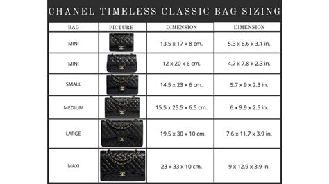 chanel size chart clothing.